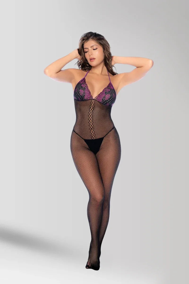 Jumpsuit aus geflüsterter Spitze