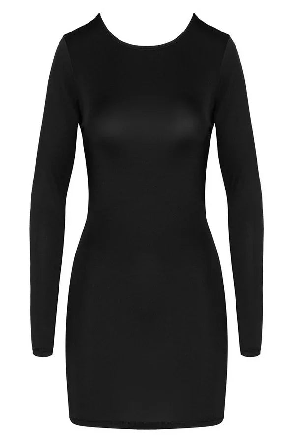 Mini-robe dos-nu zippée par Cottelli lingerie