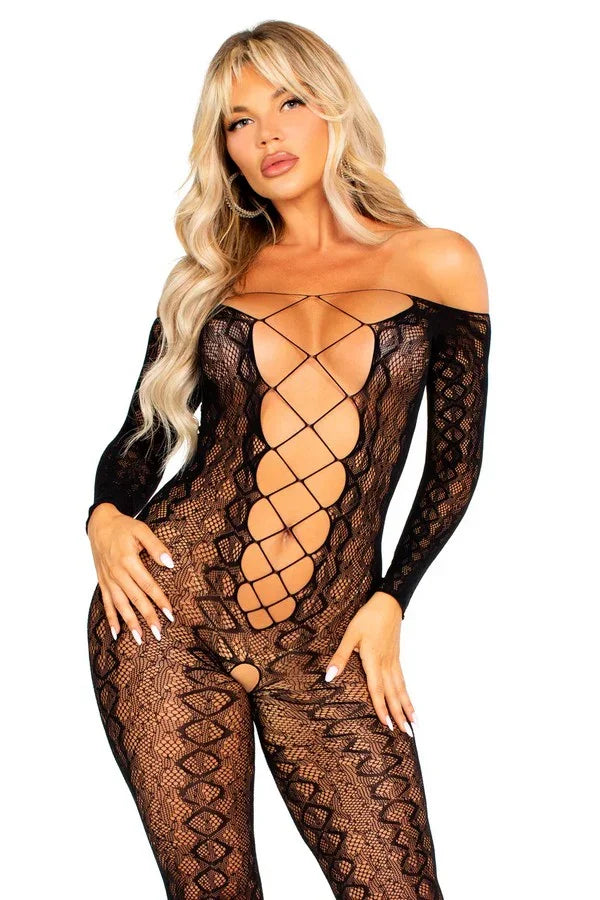 Combinaison ouverte Flawless Vibes par Leg Avenue