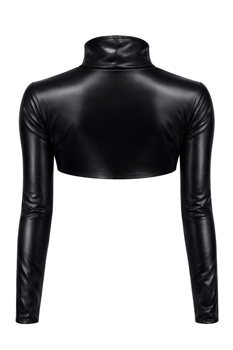 Wetlook-Crop-Jacke
