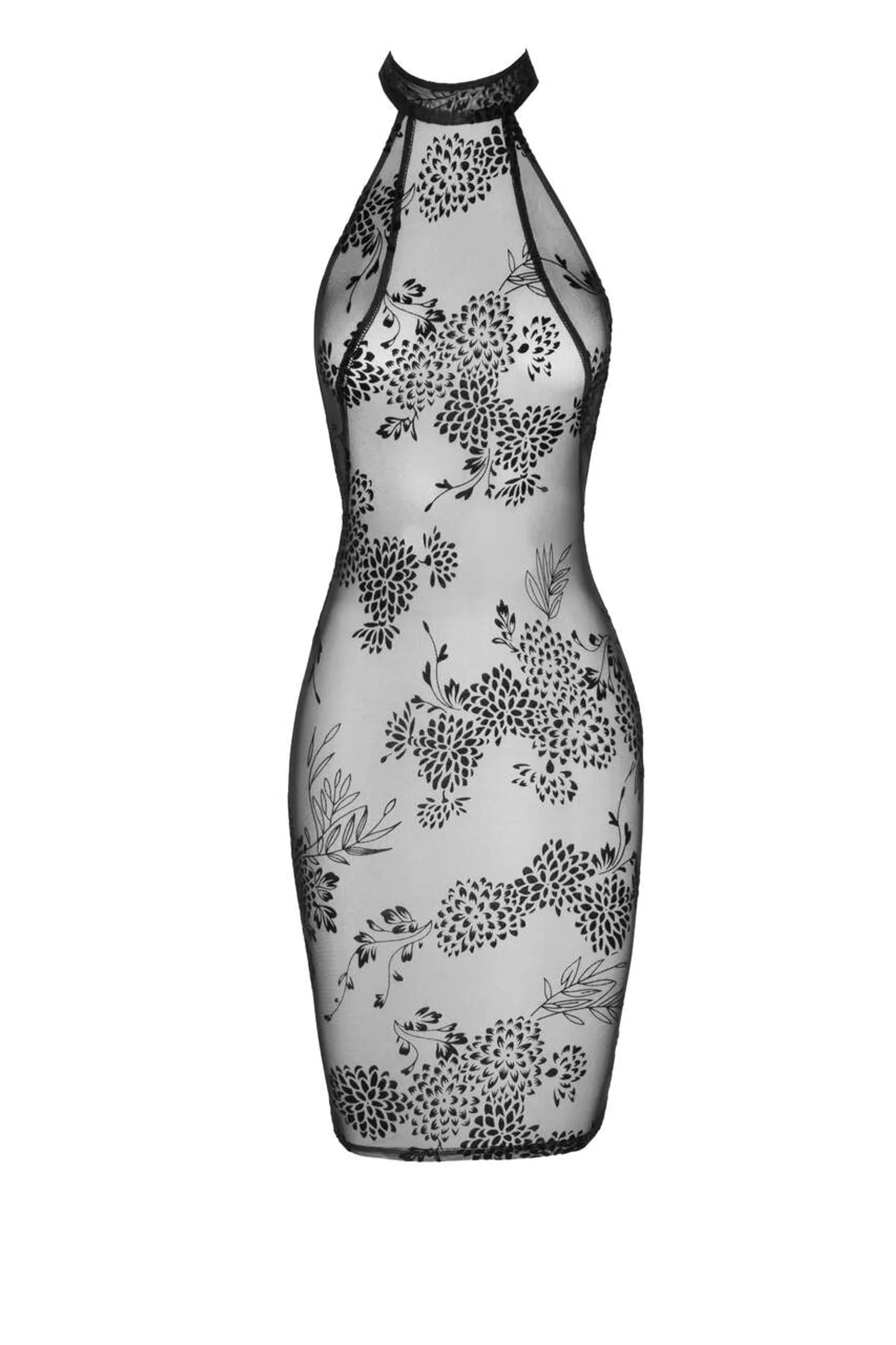 Robe transparente dos-nu par Noir Handmade