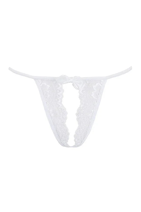 String fendu blanc V-9828 par Axami