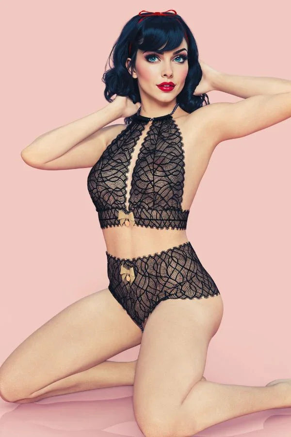 String taille haute Bettie Page par Bracli