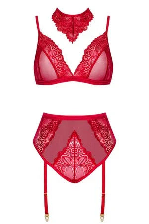 Cristalyn Spitzen-Dessous-Set