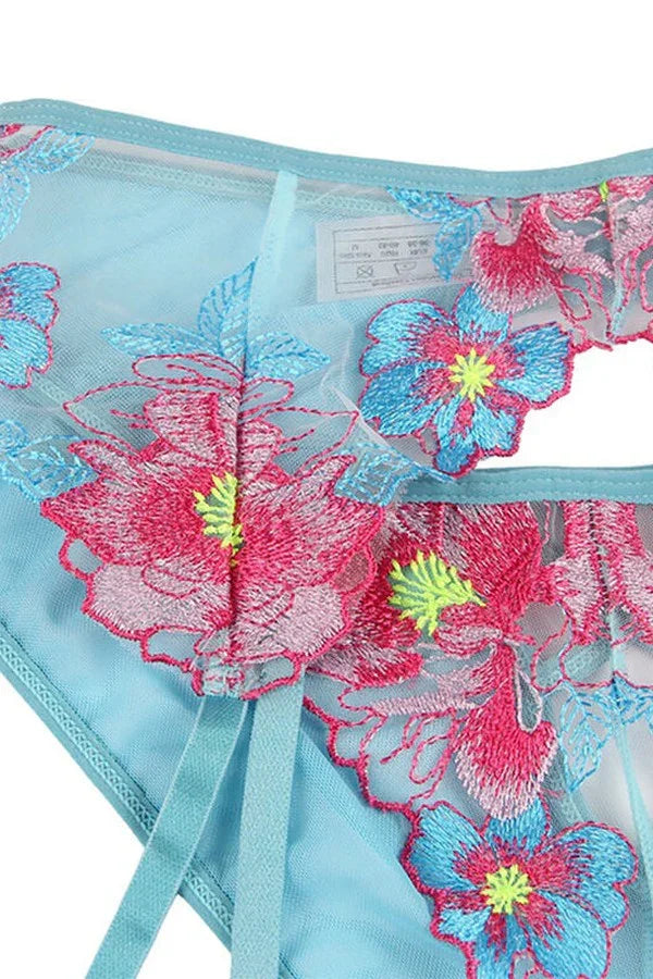 Ensemble bleu Anémone par Subblime