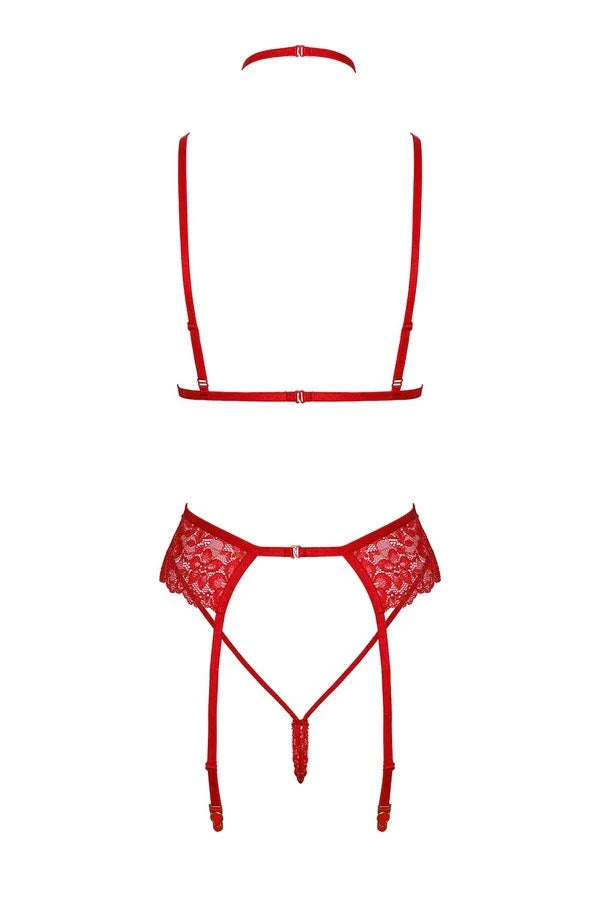 Ensemble Red Lace Kiss 243 par Kissable