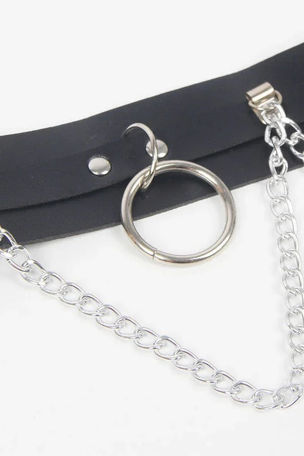 Harnais jarretière chainettes par Subblime