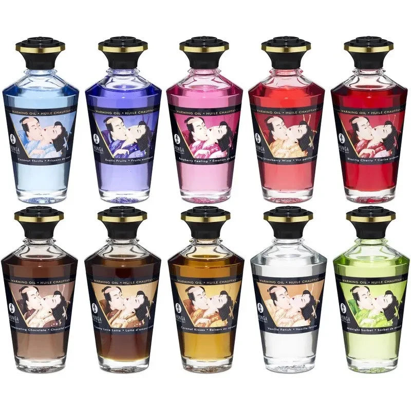Huile chauffante parfumée par Shunga