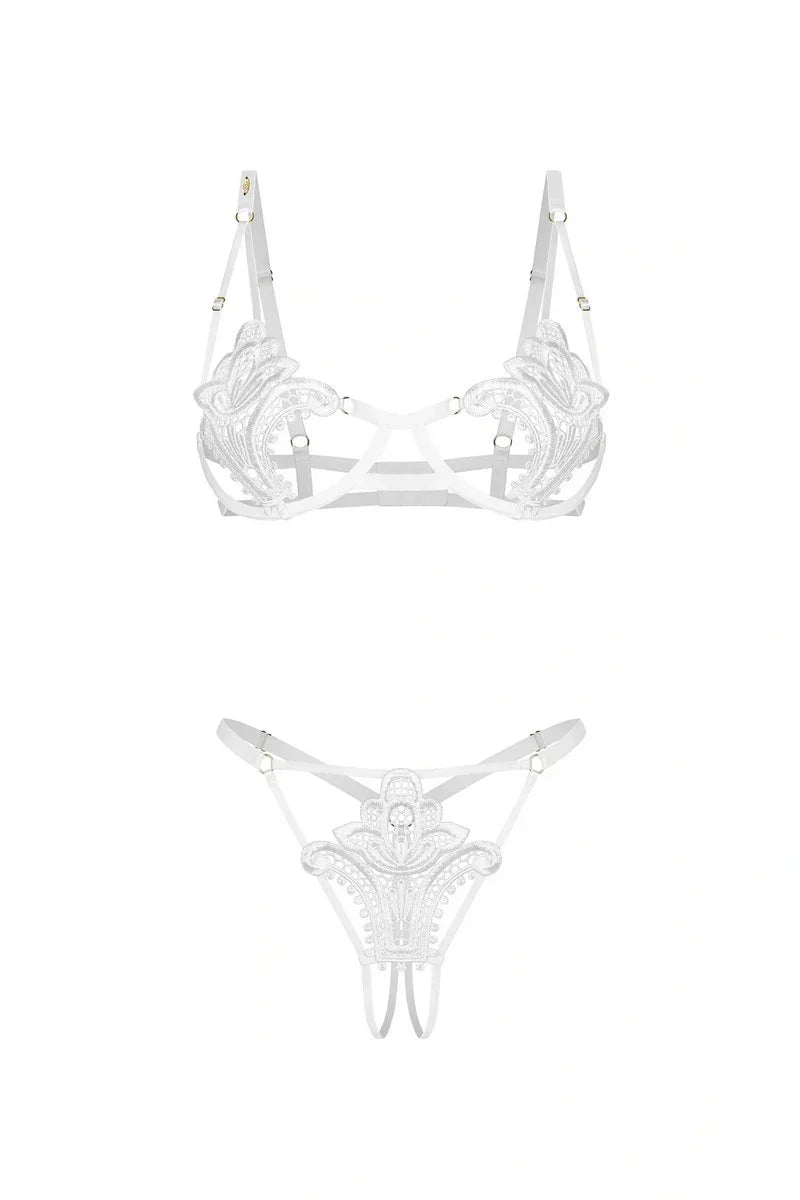 Ensemble Luise Sublim blanc par Obsessive