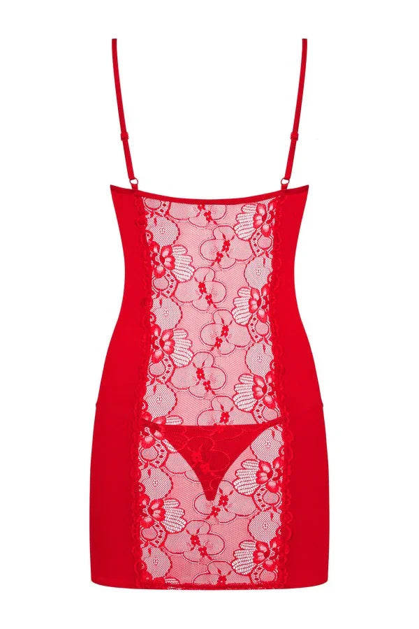 Nuisette Heartina rouge par Obsessive