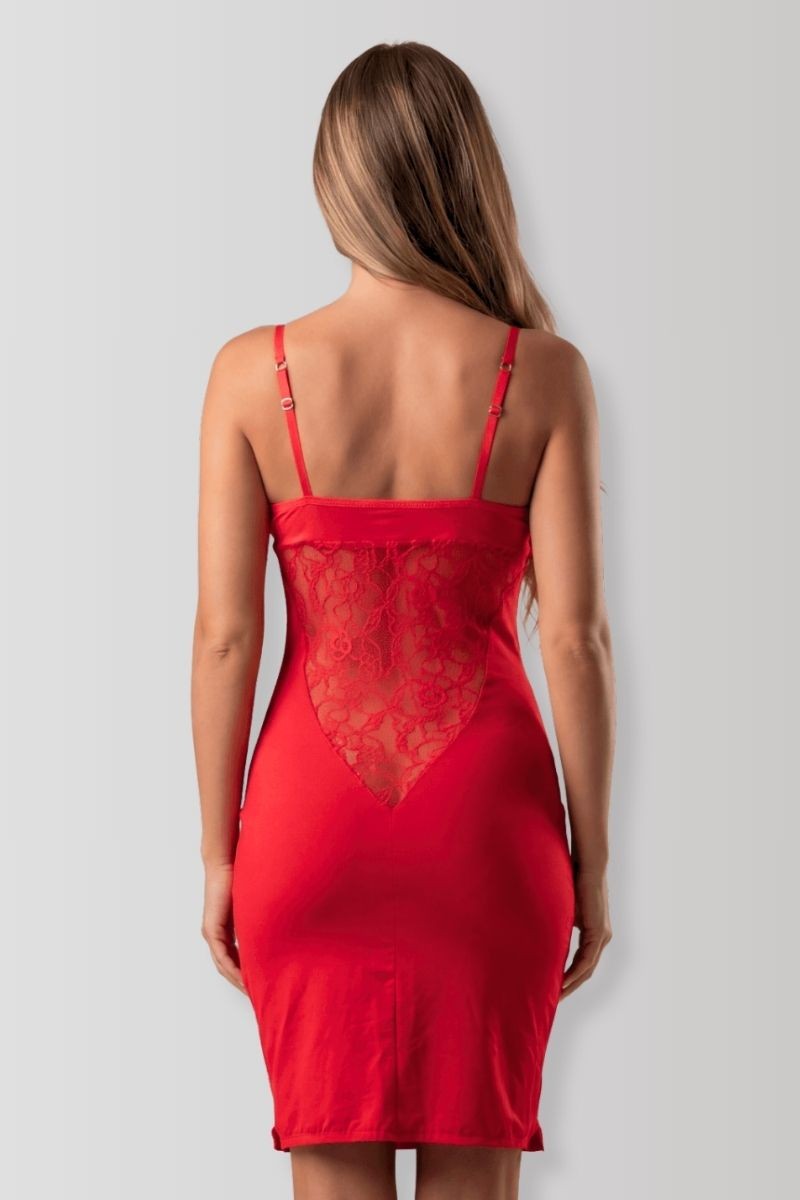 Emilia Rotes Minikleid