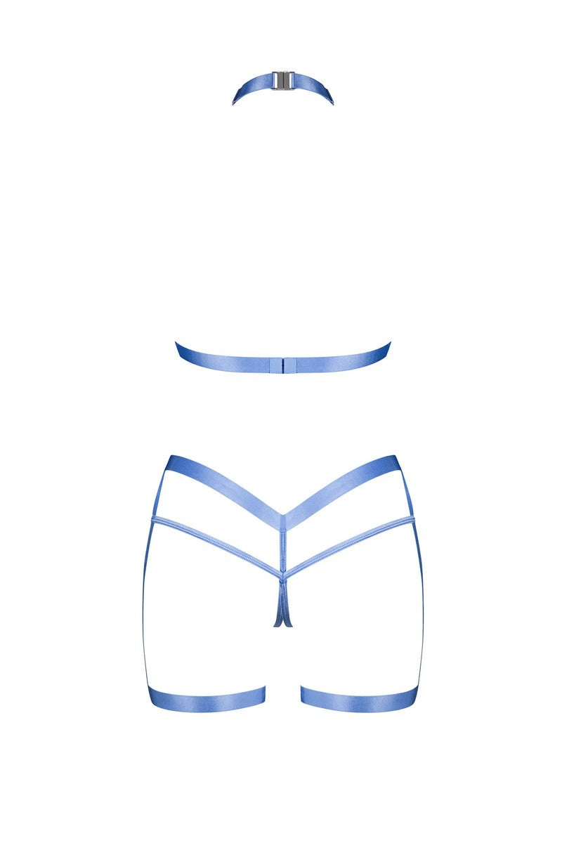 Shaderi blaues Harness-Top