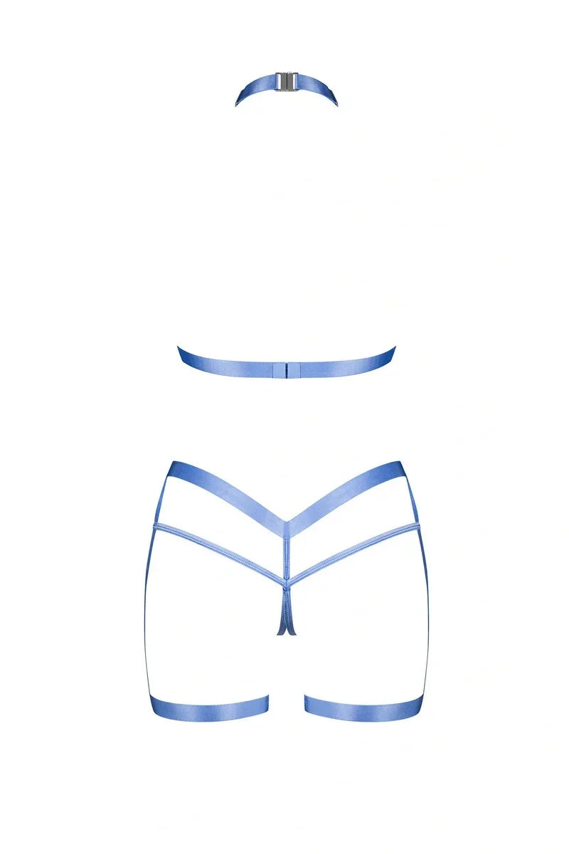 Shaderi blaues Harness-Top