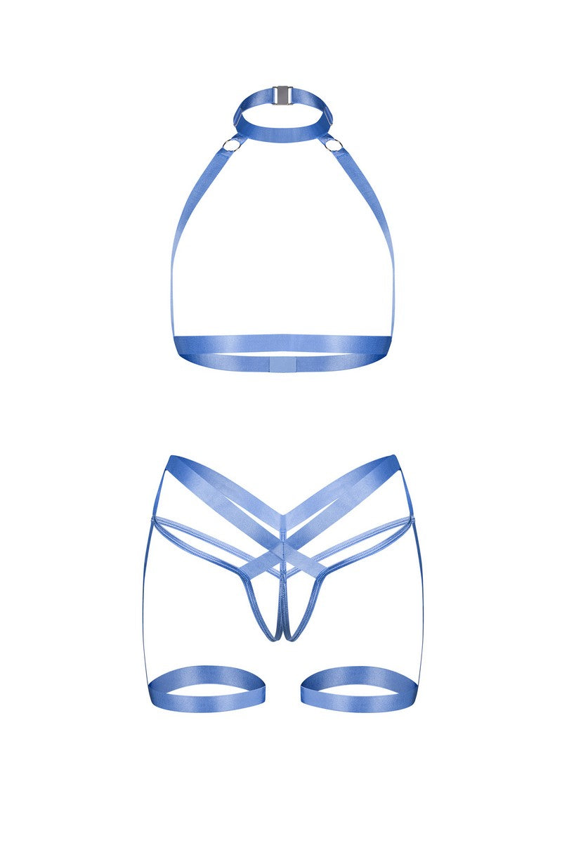 Shaderi blaues Harness-Top