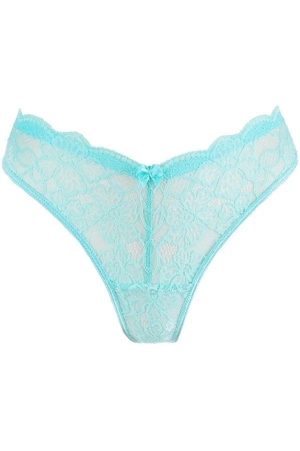 String bleu ciel V-11028 par Axami