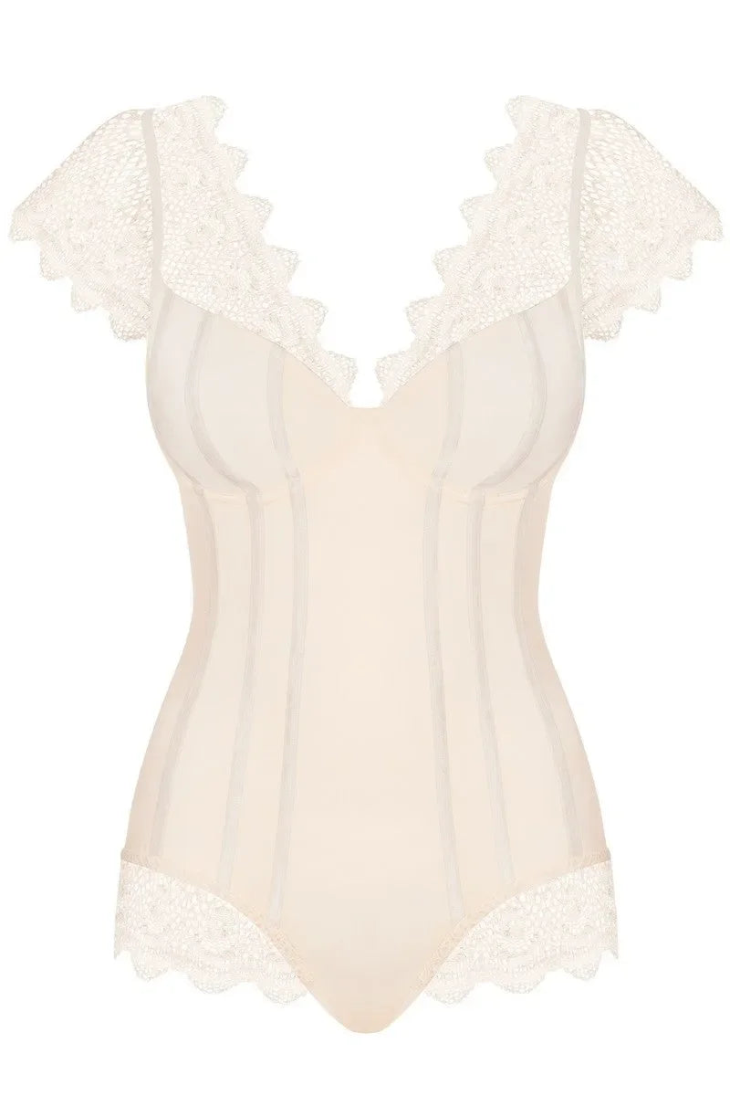 Body Moketta écru par Obsessive