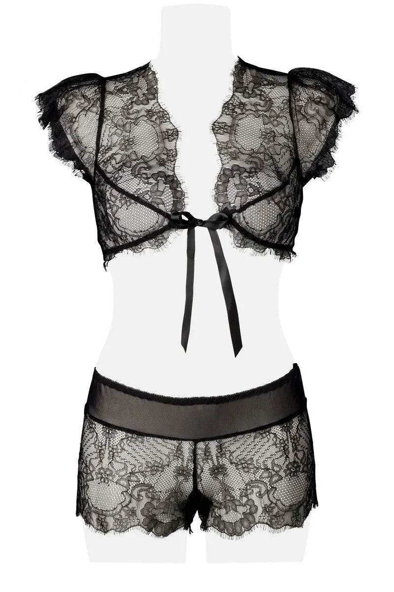 Ensemble bolero Laceit (M) par Grey Velvet