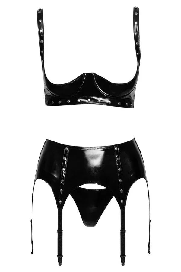 Ensemble vinyle & rivets par Black Level