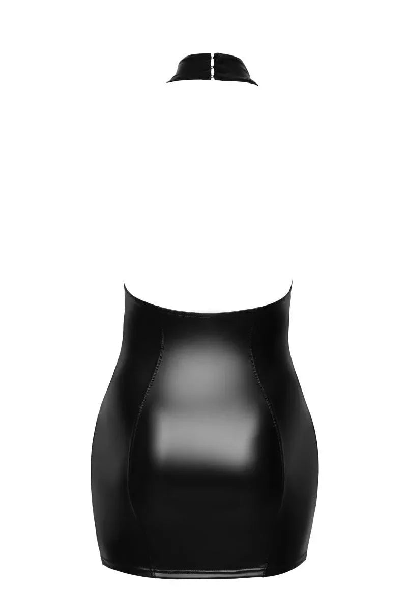 Robe décolleté F266 par Noir Handmade