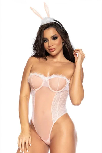 Costume Lapine rose par Mapalé lingerie