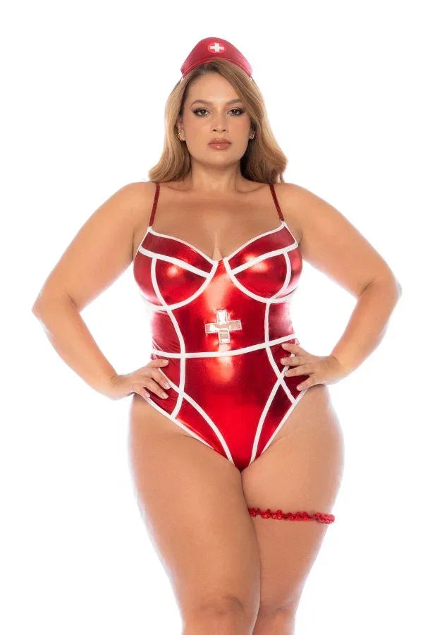 Déguisement d'infirmière grande taille par Mapalé lingerie