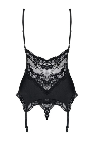 Schwarzes 810-COR Bustier