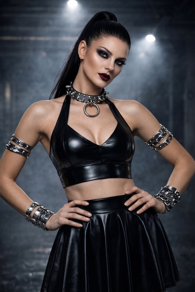 Wetlook-Crop-Top