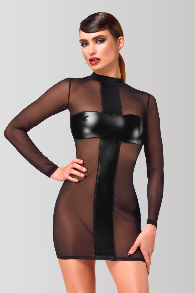 Crossfire F369 Tüll-Minikleid