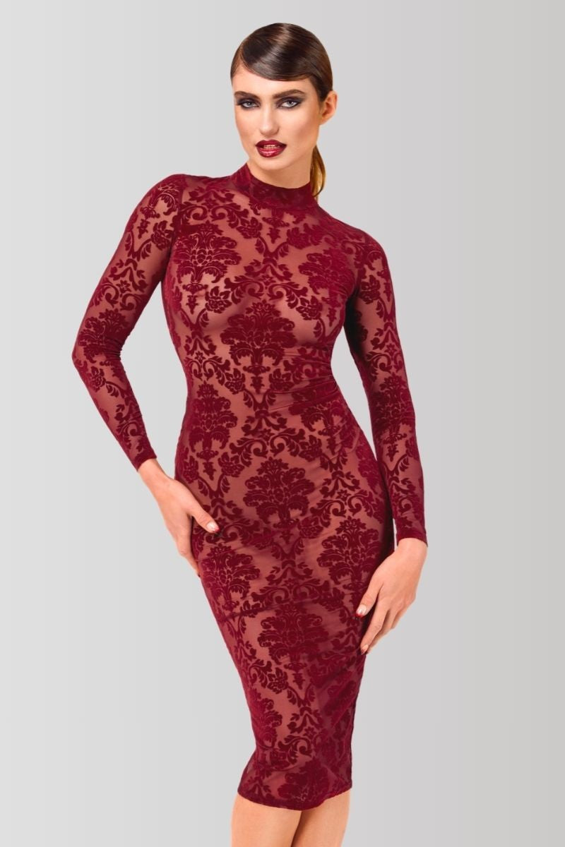 Kink Royal Midikleid F384