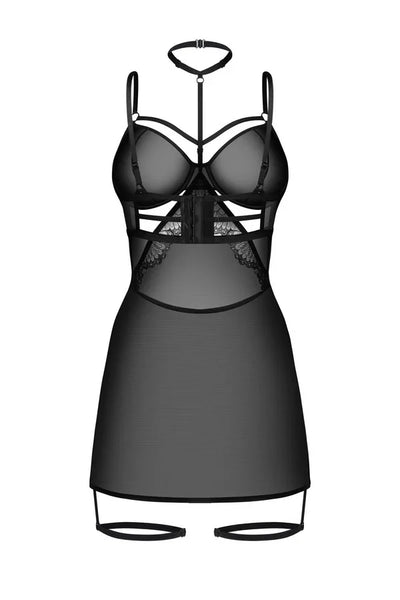 Nuisette Arrowel noire par Obsessive