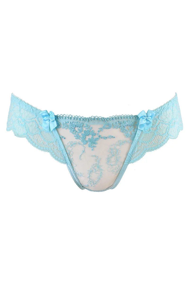 String bleu ciel V-10128 par Axami