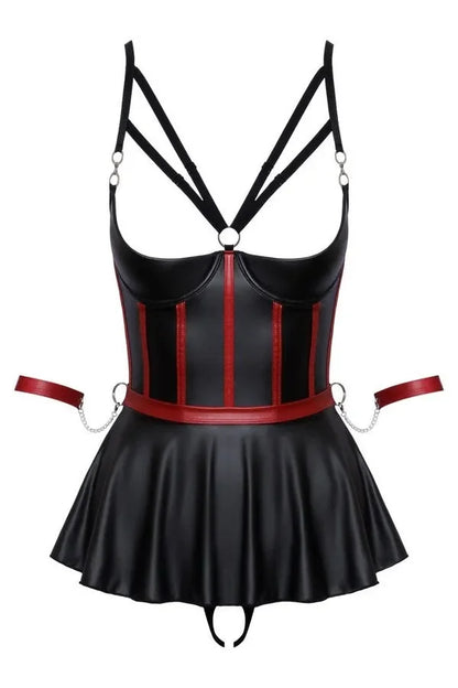 Babydoll ouvert & attaches par Cottelli lingerie