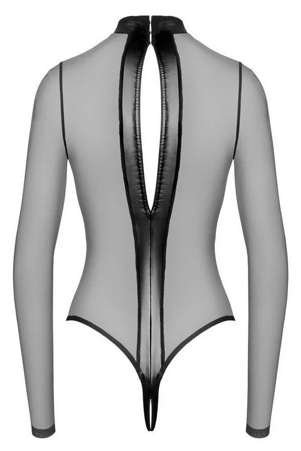 Body bi-matière Ligne Privée par Noir Handmade