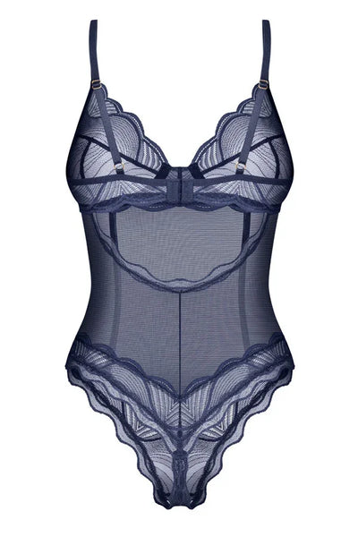 Body ouvert Nightly blue par Exquisite