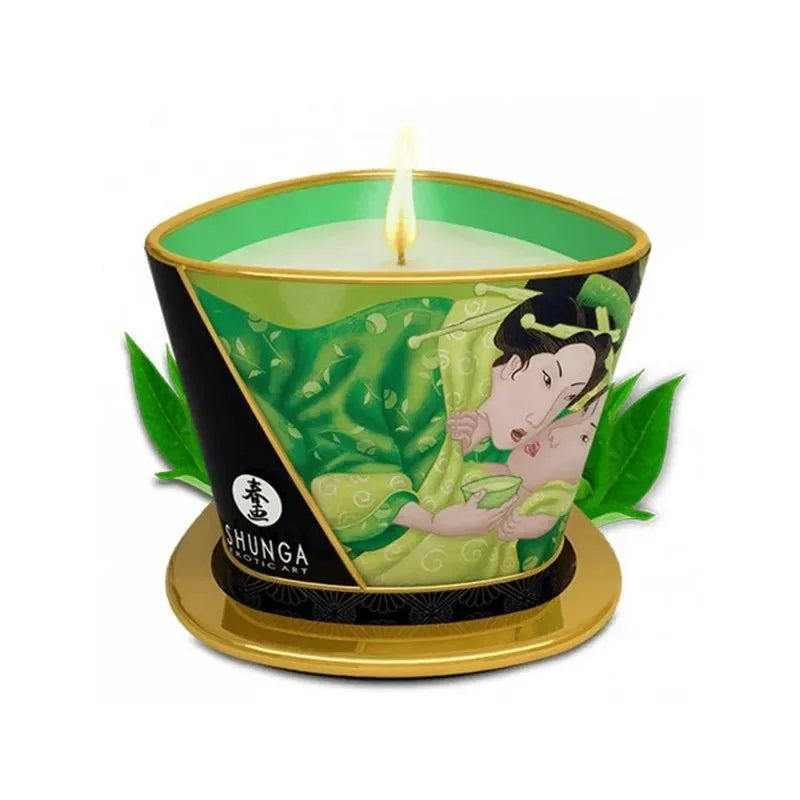 Bougie de massage parfumée par Shunga