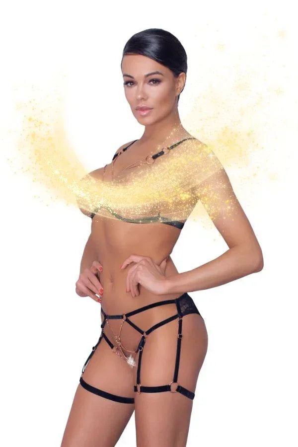 Ensemble Audace dorée par Cottelli lingerie