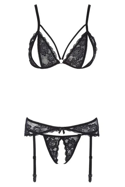 Ensemble fendu 3 pièces par Cottelli lingerie