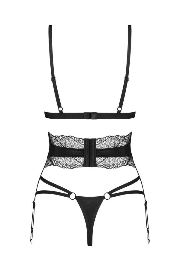 Ensemble jarretelles Lobellis par Obsessive