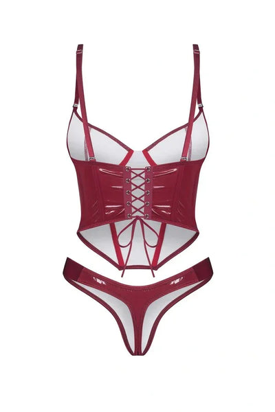 Ensemble bustier glossy Redya par Obsessive