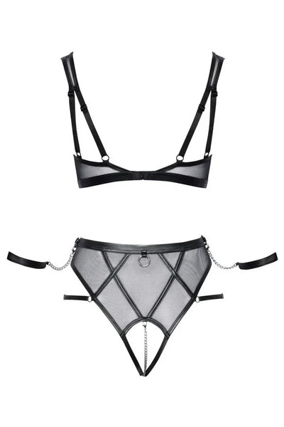 Ensemble résille & attaches par Cottelli lingerie