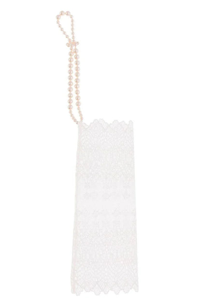 Gant de perles Geneva ivoire par Bracli