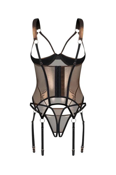 Guêpière ouverte Soranna par Obsessive