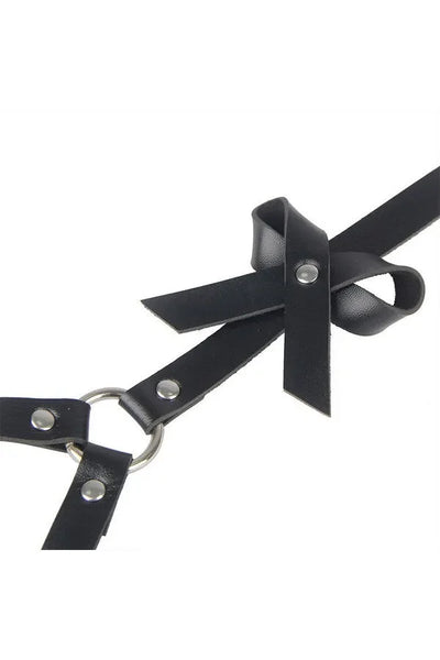 Harnais cuir taille & cuisses par Subblime