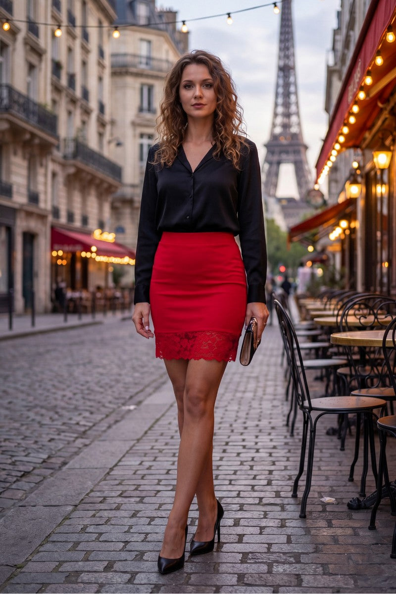 Marina Roter Mini-Rock