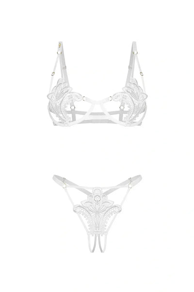 Ensemble Luise Sublim blanc par Obsessive