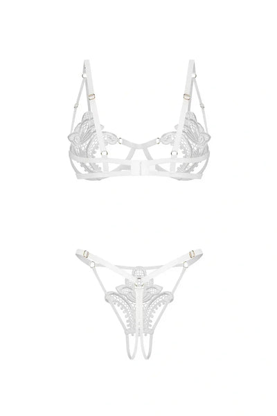 Ensemble Luise Sublim blanc par Obsessive