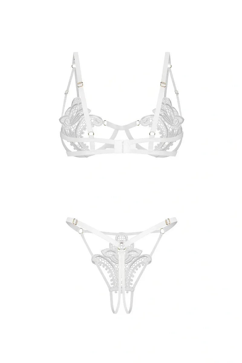 Ensemble Luise Sublim blanc par Obsessive