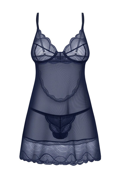 Nightly Blue negligé