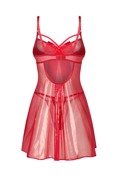 Bügel-Babydoll Gifty Red