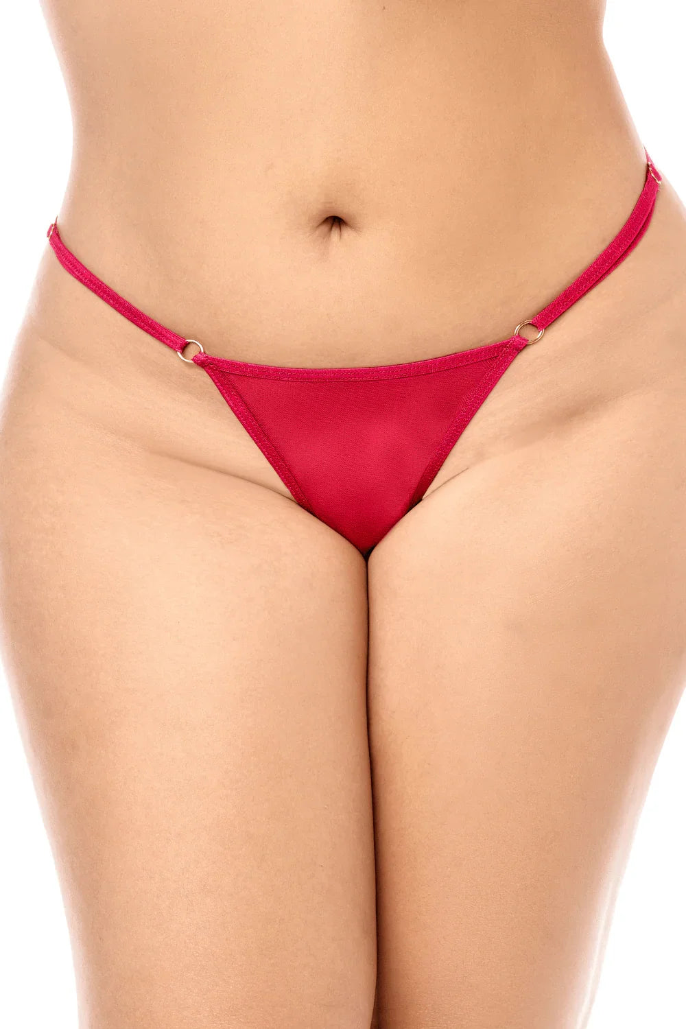 Nuisette romantique rouge + par Mapalé lingerie